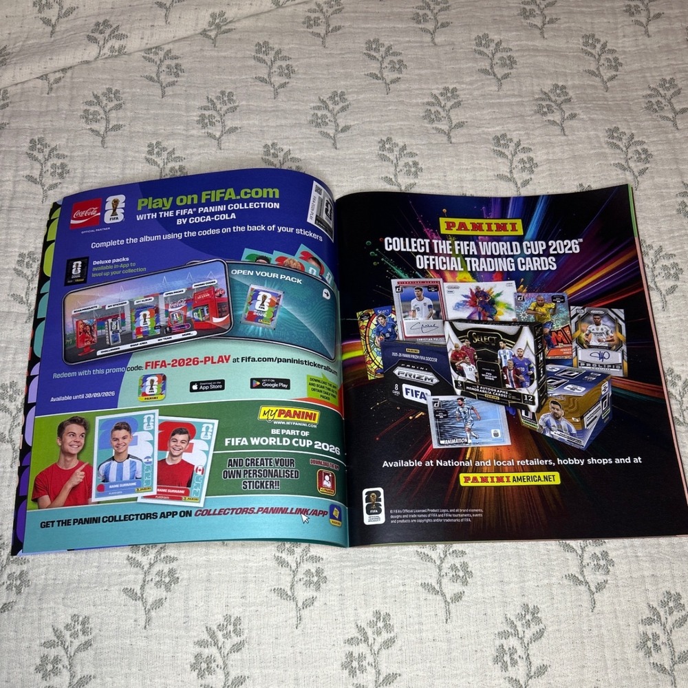Panini FIFA World Cup 2026 Official Sticker Album EMPTY Soccer Collector SOFT - Picture 6 of 16